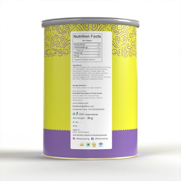 Tangy Chaska Makhana - 35gm - Image 4