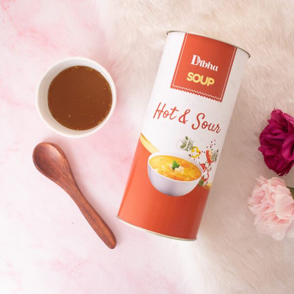 Instant Hot & Sour Soup (Ready to Drink Instant Soup 7 Cups) - 70gm