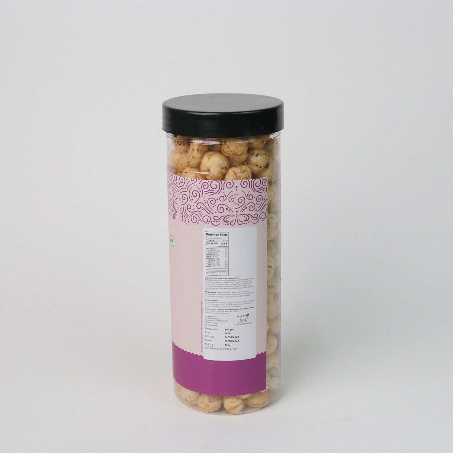 Tandoori Makhana - 100gm - Image 3