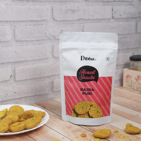 Bajra Puri Snack (Ready to eat snacks) 100g