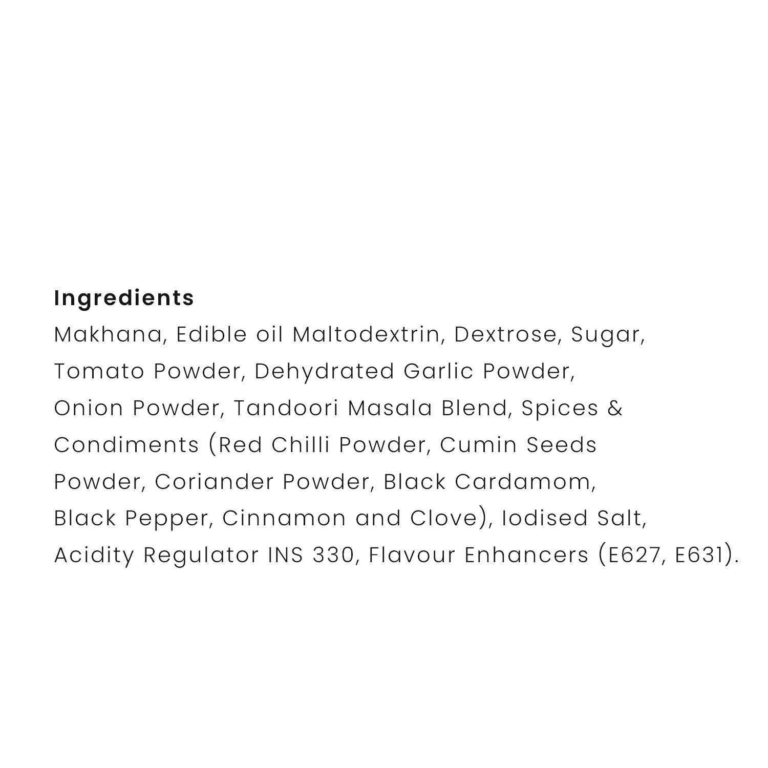 Tandoori Makhana - 100gm - Image 4