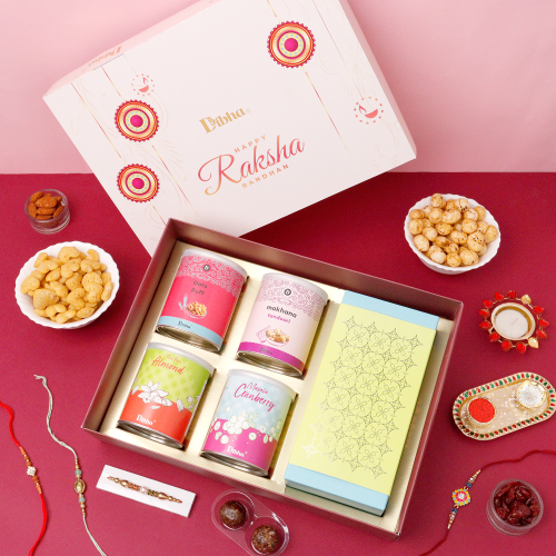K4 - Healthy Munchies Rakhi Gift Box