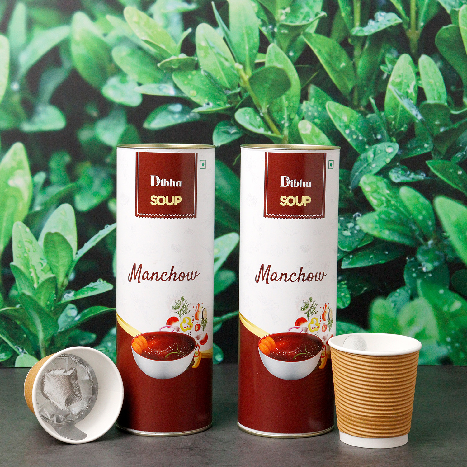 Instant Manchow Soup Cups Pack Of 2 - Total 140g