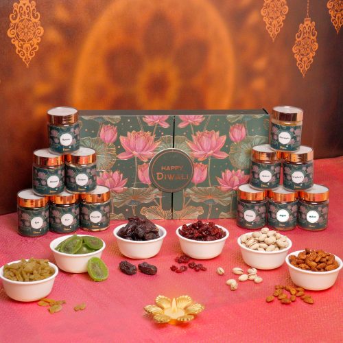 D14 - Premium Set Of 12 Diwali Hamper Box